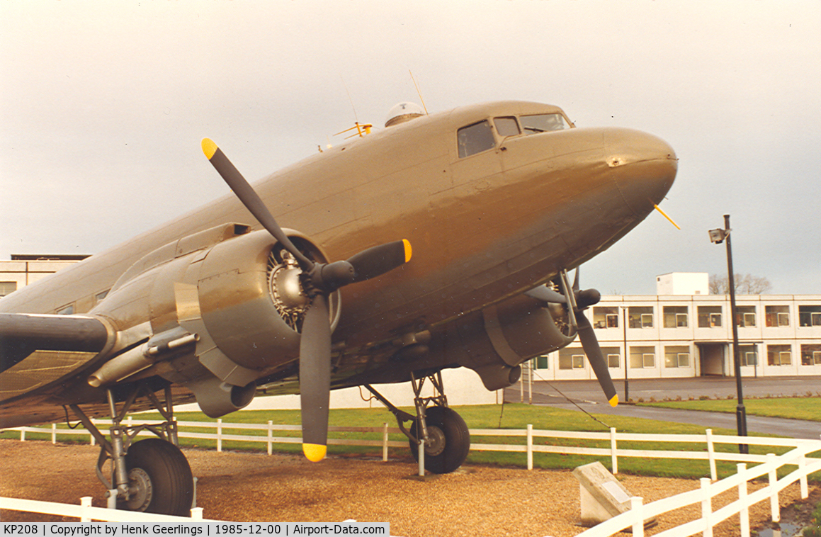 KP208, Douglas C-47B Dakota 4 (DC-3) C/N 33419, Airborne Forces Museum, Aldershot