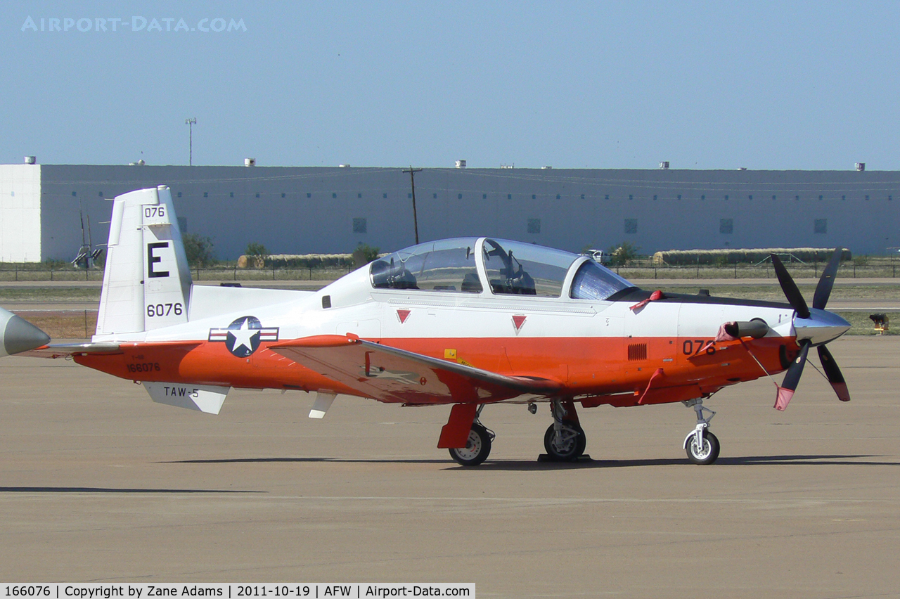 166076, Raytheon T-6B Texan II C/N PN-67, At Alliance Airport - Fort Worth, TX