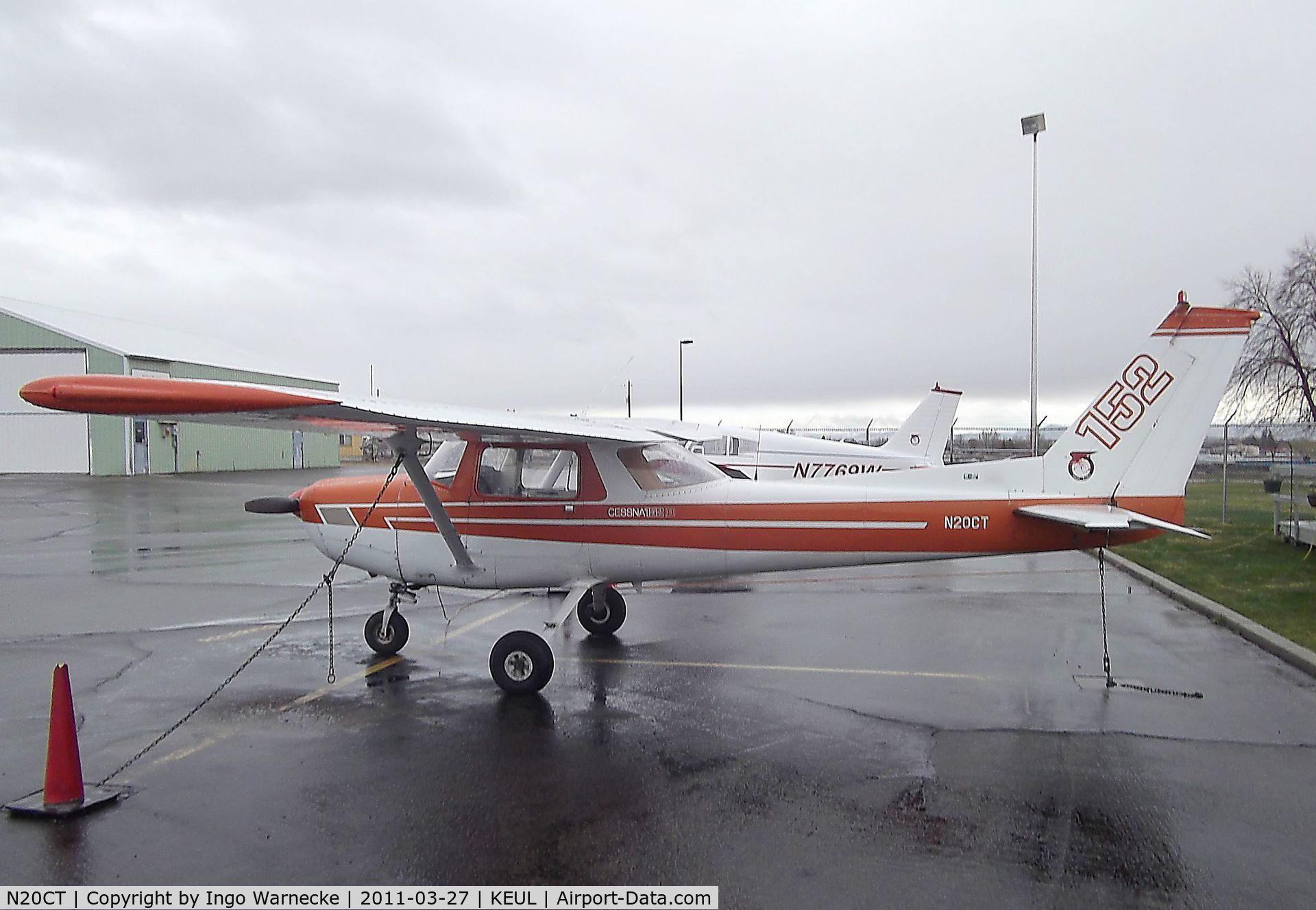 N20CT, 1978 Cessna 152 C/N 152-81952, Cessna 152 at Caldwell Industrial airport, Caldwell ID