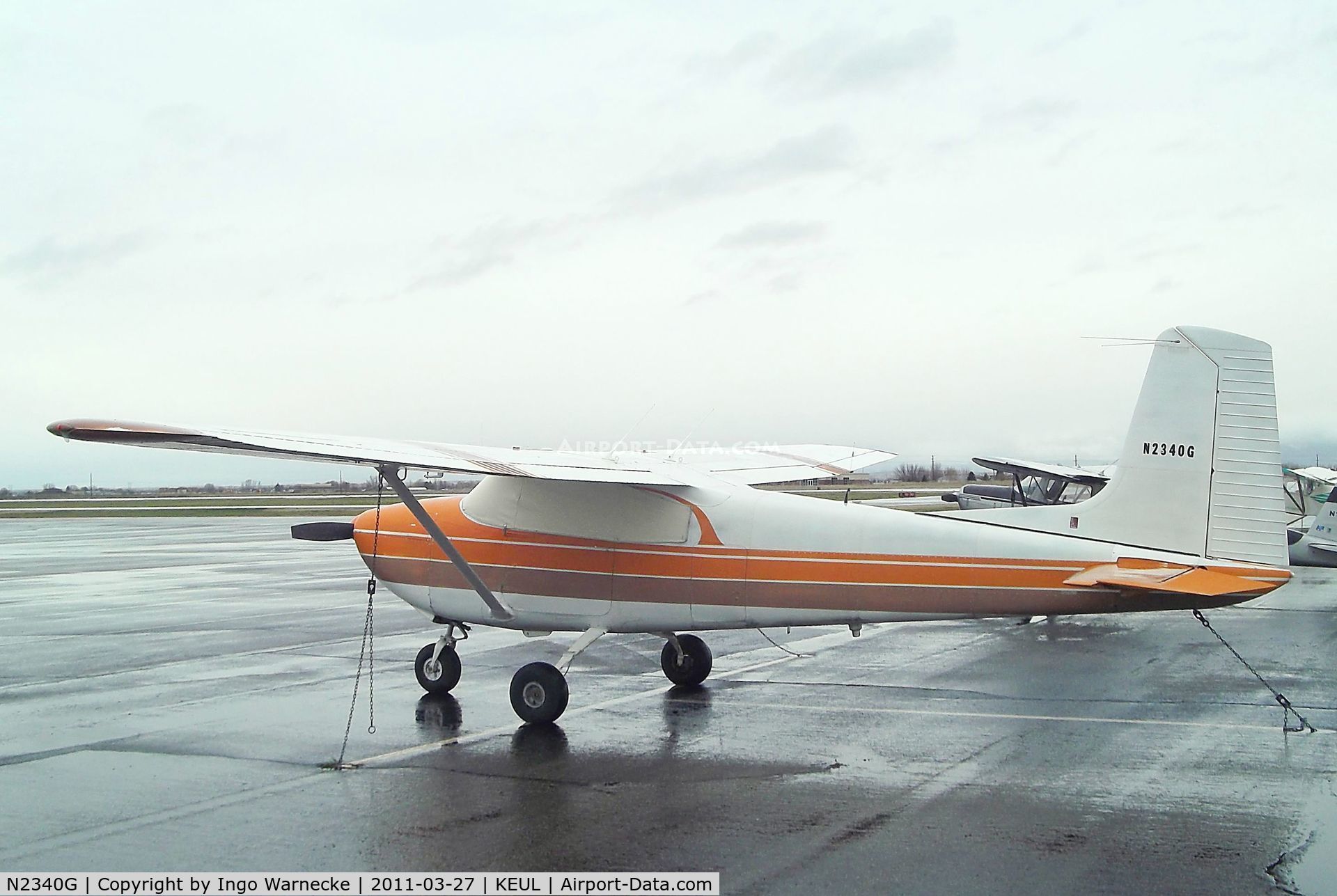 N2340G, 1959 Cessna 182B Skylane C/N 51640, Cessna 182B Skylane at Caldwell Industrial airport, Caldwell ID