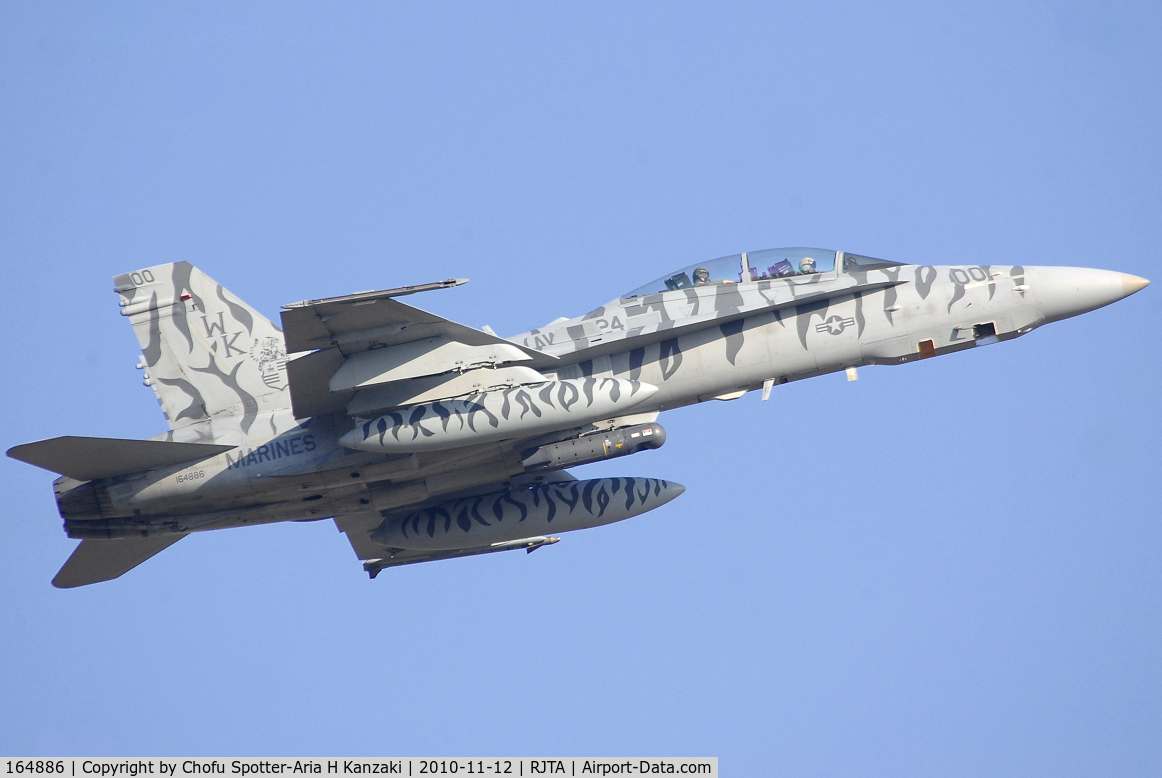 164886, McDonnell Douglas F/A-18D Hornet C/N 1218/D124, NikonD40+TAMRON AF 200-500mm F/5-6.3 LD IF