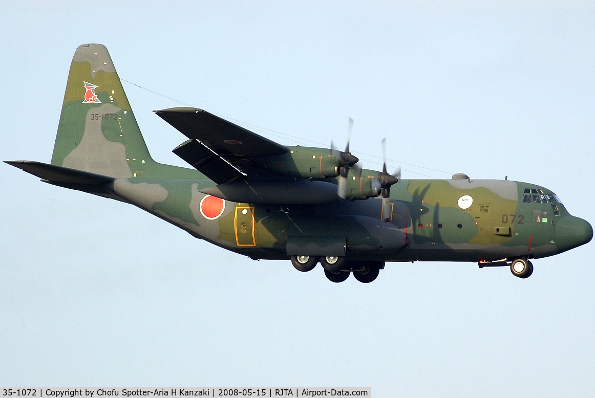 35-1072, Lockheed C-130H Hercules C/N 382-4980, NikonD40+Nikkor AF 80-300mm