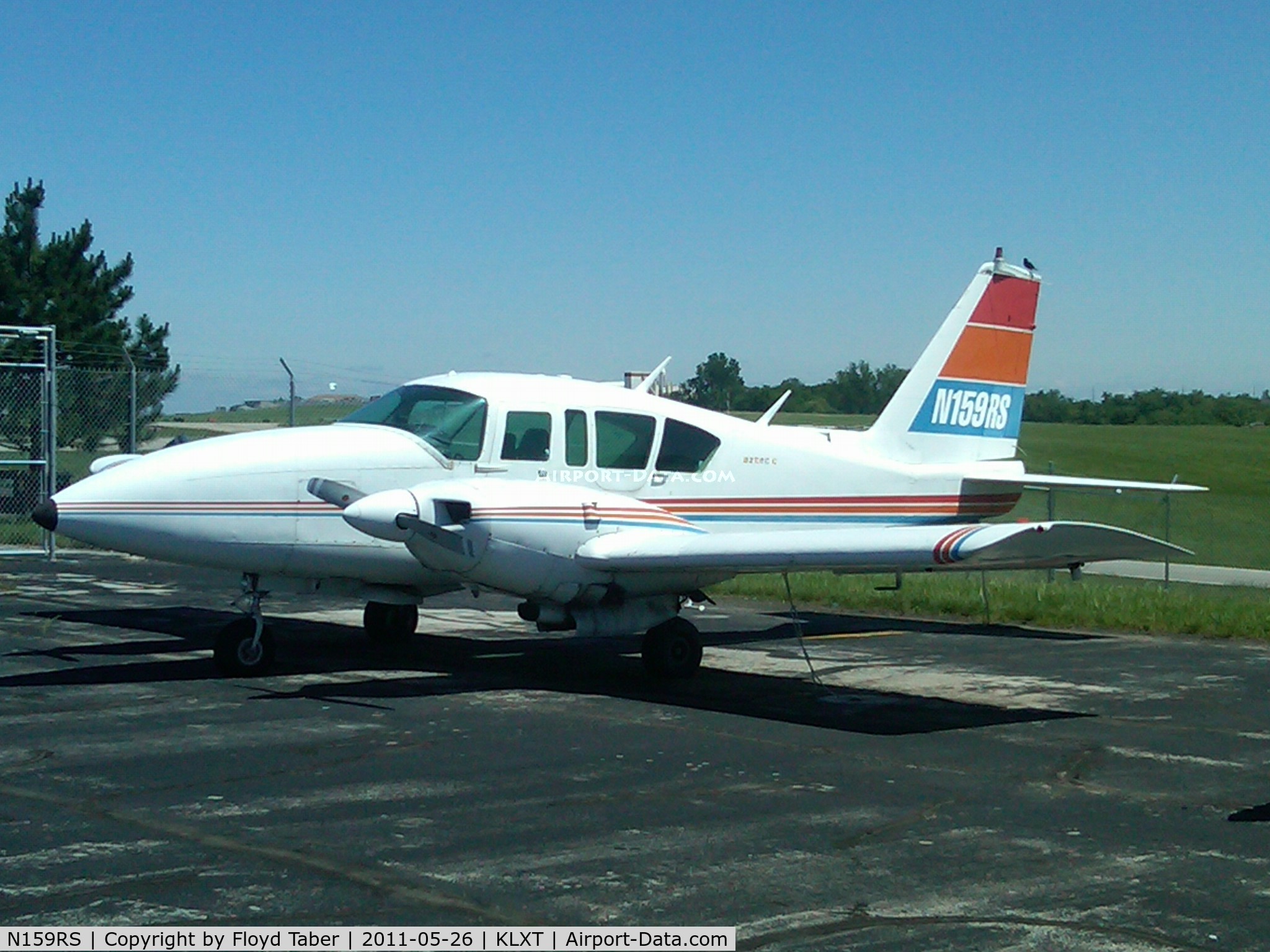 N159RS, 1965 Piper PA-23-250 C/N 27-2817, Sitting in a state of neglect