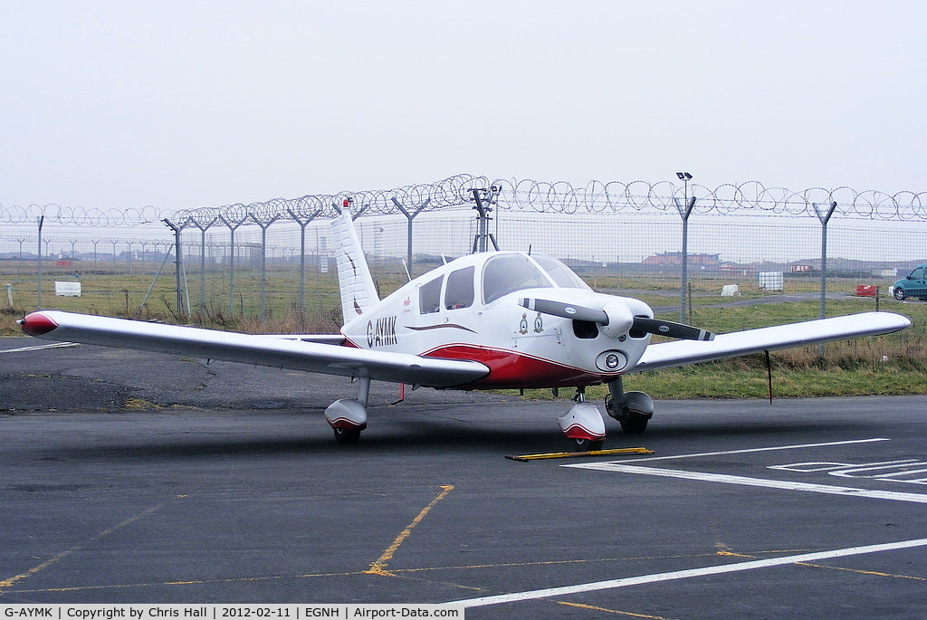 G-AYMK, 1970 Piper PA-28-140 Cherokee C C/N 28-26772, privately owned