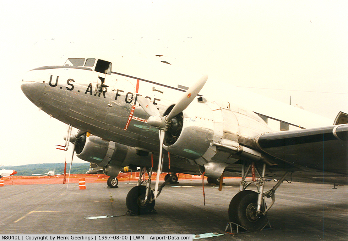 N8040L, 1945 Douglas C-47 C/N 45-972, Atlantic Warbirds Assoc. , Lawrence , MA