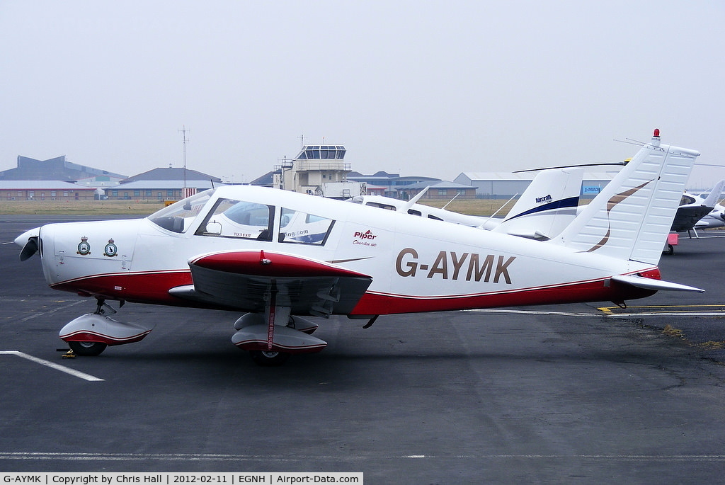 G-AYMK, 1970 Piper PA-28-140 Cherokee C C/N 28-26772, privately owned