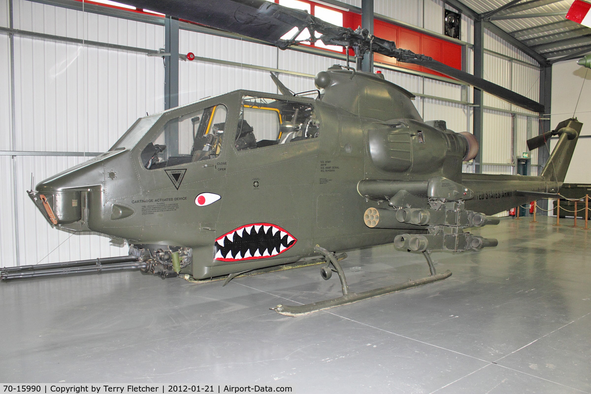 70-15990, 1970 Bell AH-1F Cobra C/N 20934, 1970 Bell AH-1F Cobra, c/n: 20934 at Army Flying Museum at Middle Wallop