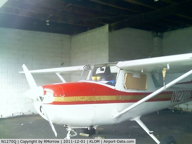 N1270Q, 1971 Cessna 150L C/N 15072570, Cessna 1270Q getting prepped for first flight.