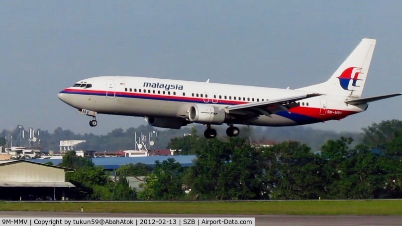 9M-MMV, 1993 Boeing 737-4H6 C/N 26449, Malaysia Airlines