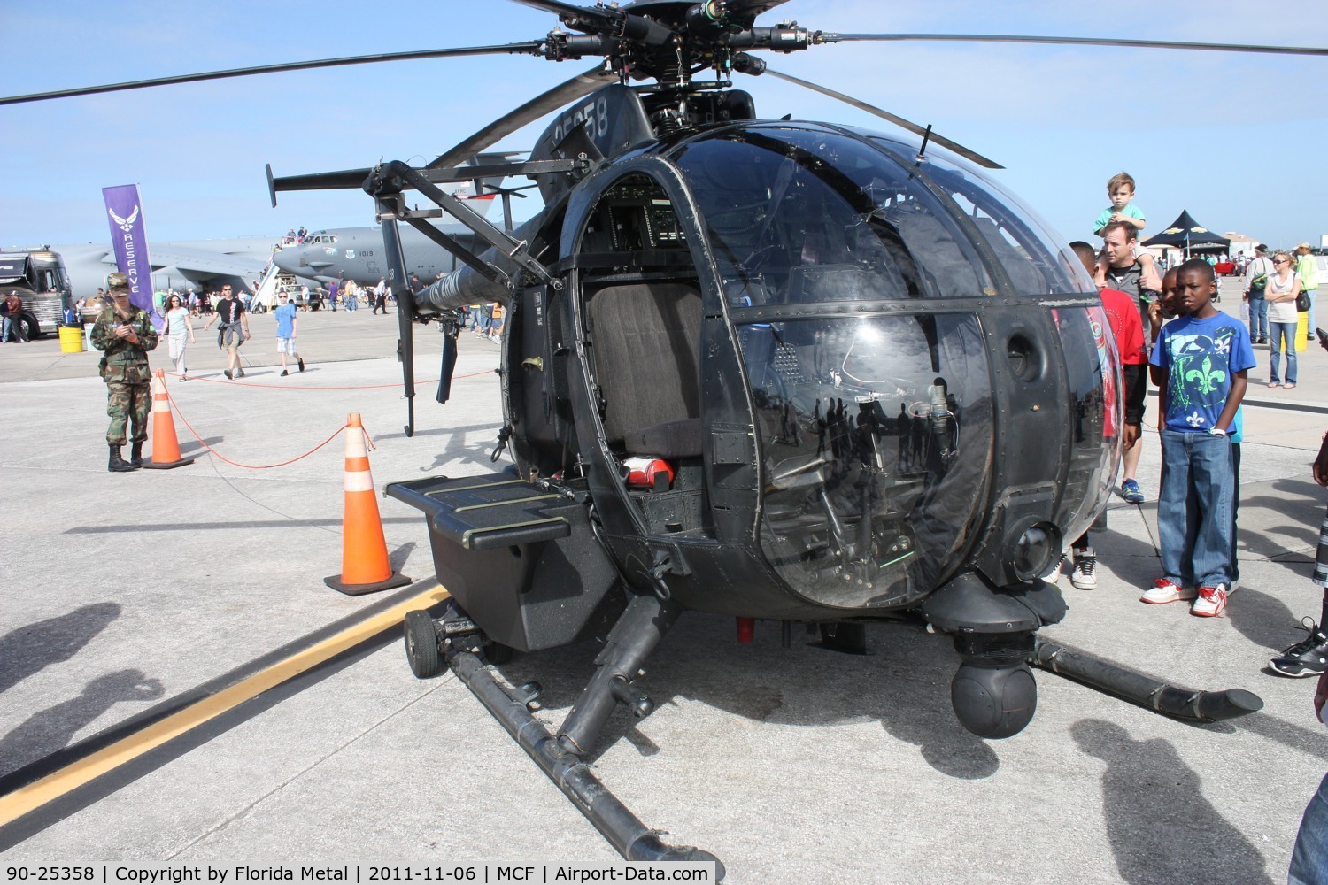 90-25358, 1990 McDonnell Douglas AH-6J Defender C/N Not found 90-25358, AH-6J Little Bird