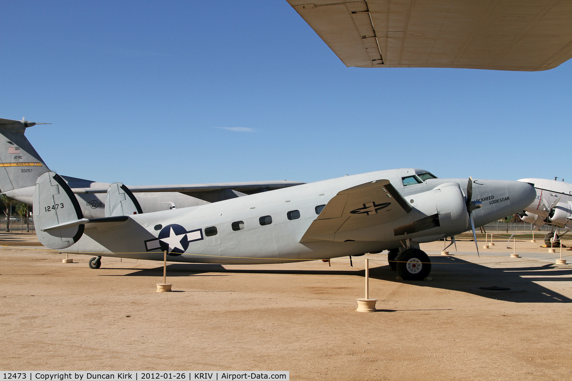 12473, 1942 Lockheed R5O-5 Lodestar C/N 2358, Ugly don't you think?