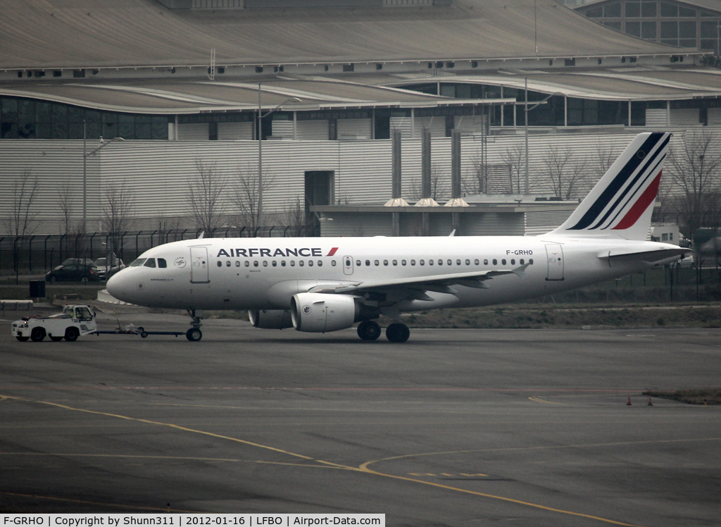 F-GRHO, 2000 Airbus A319-111 C/N 1271, With new c/s...