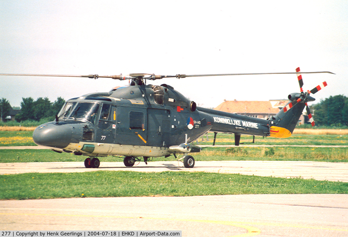 277, Westland SH-14D Lynx C/N 194, Den Helder Airport Open House 2004
