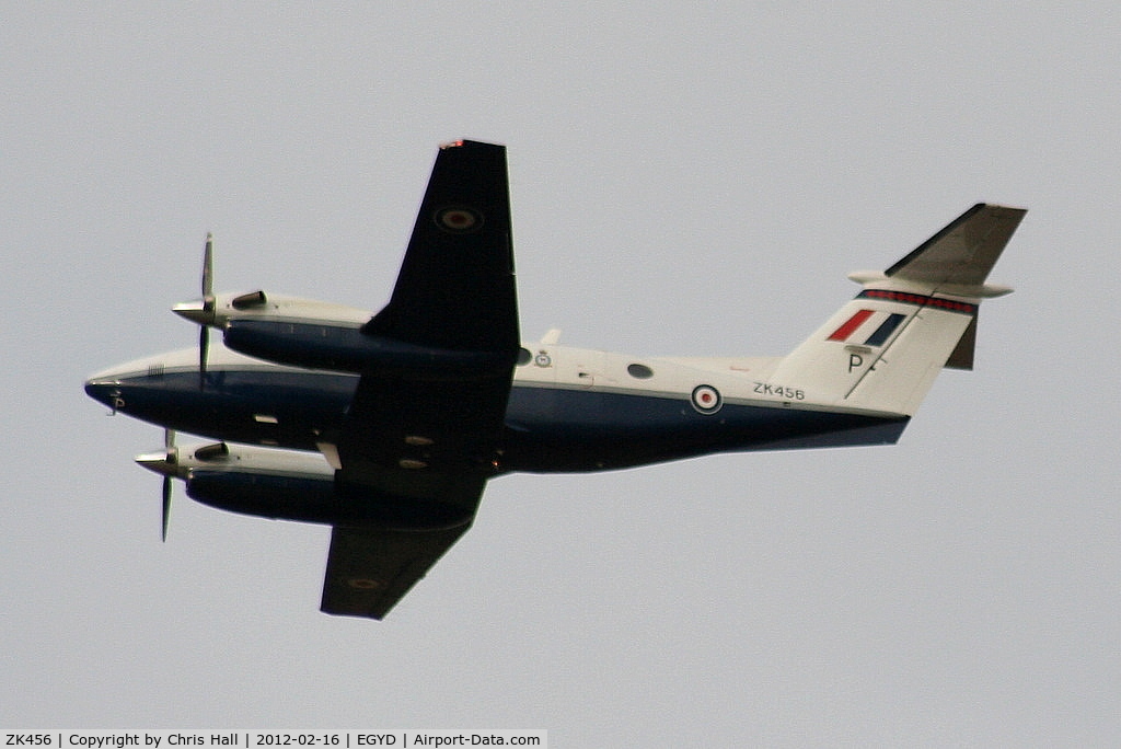 ZK456, 2003 Raytheon B200 King Air C/N BB-1837, RAF 3FTS / 45(R) Sqn