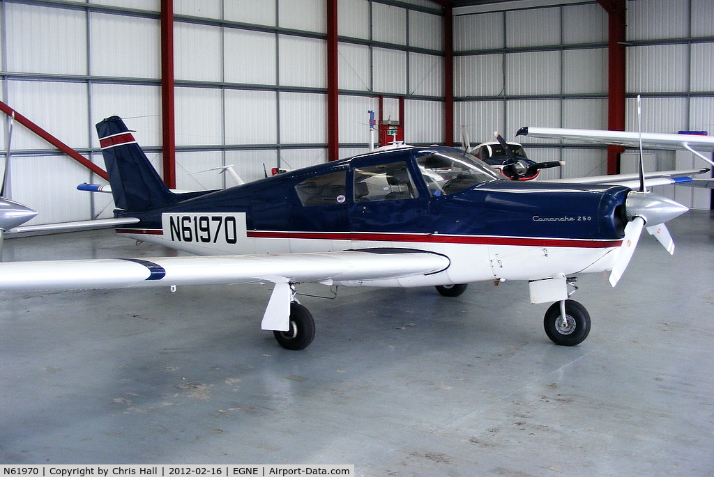 N61970, 1963 Piper PA-24-250 Comanche C/N 243364, privately owned, based at Gamston