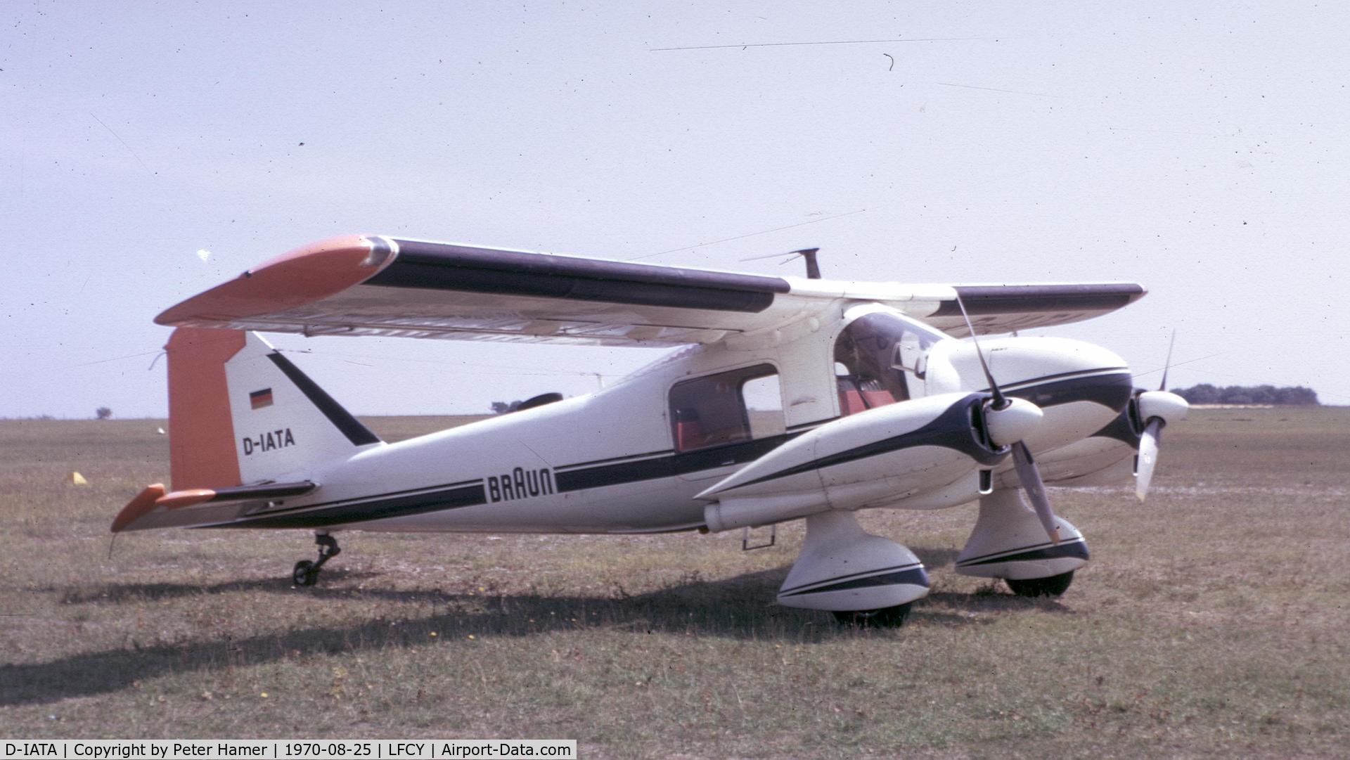 D-IATA, Dornier Do-28A-1 C/N 3010, Do-28 at Royan