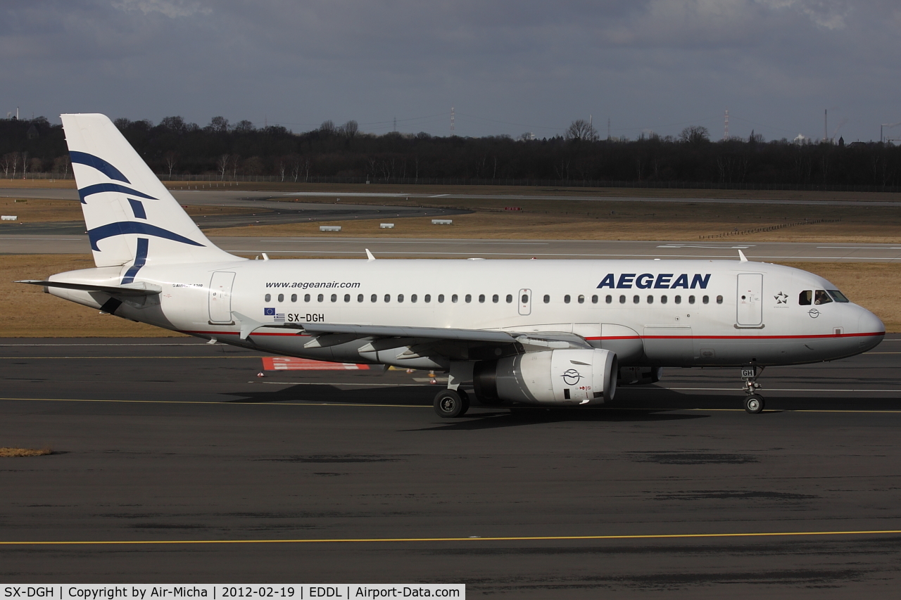 SX-DGH, 2011 Airbus A319-132 C/N 1880, Aegean Airlines