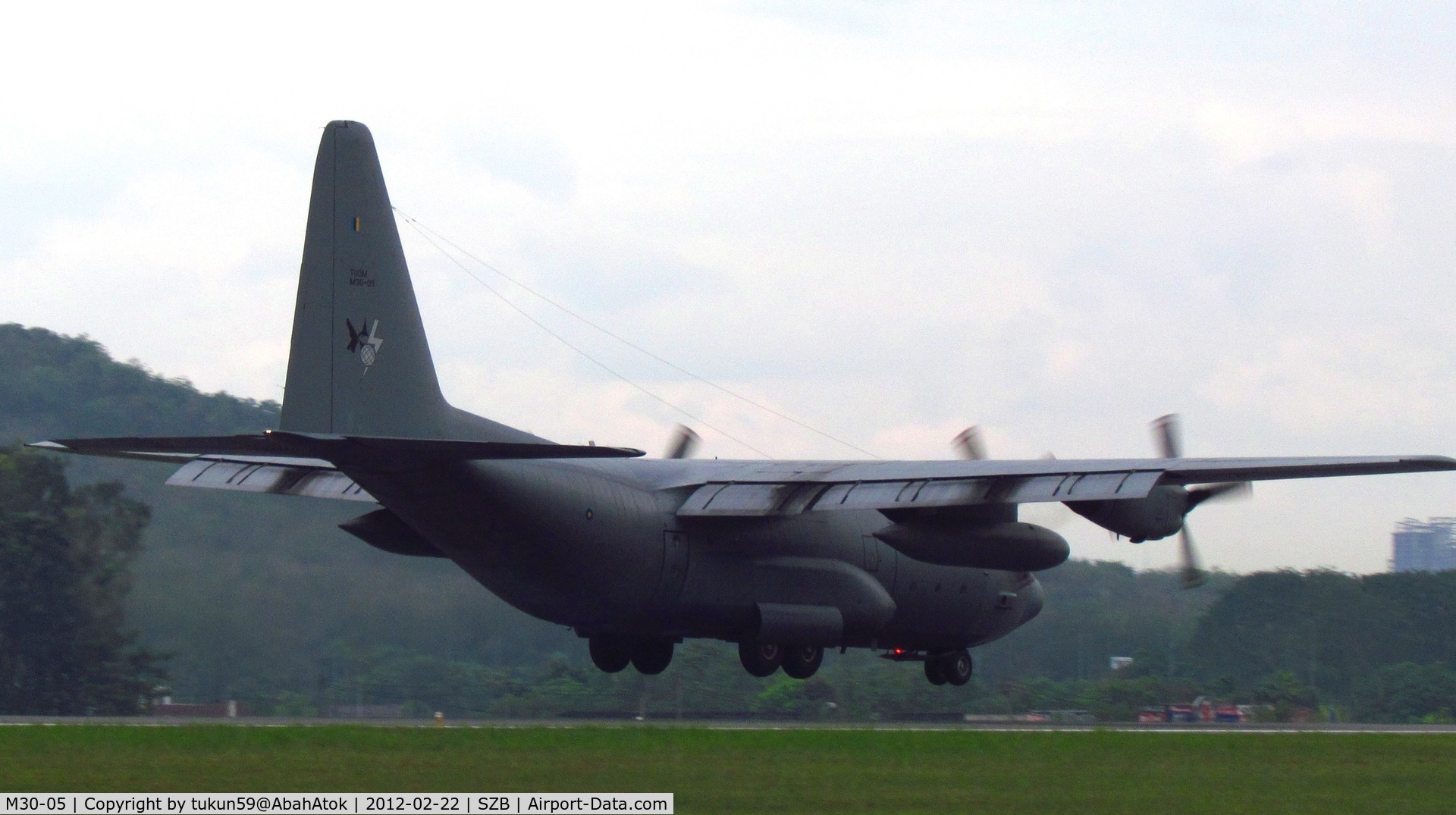 M30-05, Lockheed C-130H Hercules C/N 382-4690, Royal Malaysian Air Force