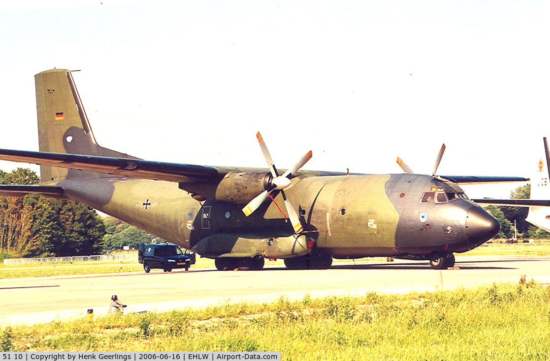 51 10, Transall C-160D C/N D147, Dutch AF Openday at Leeuwarden AB - 2006