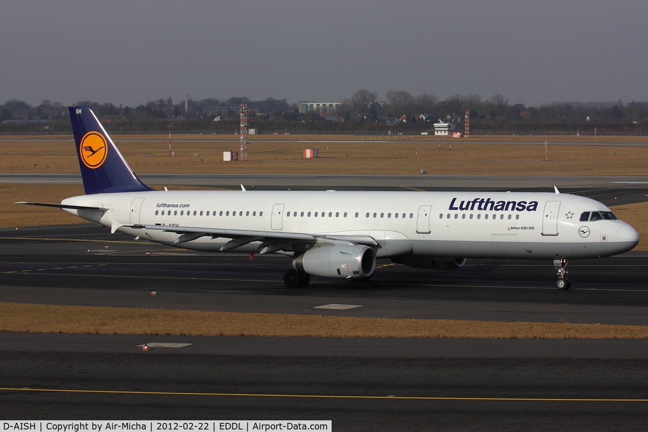 D-AISH, 2007 Airbus A321-231 C/N 3265, Lufthansa