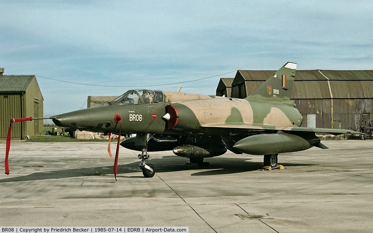 BR08, Dassault Mirage 5BR C/N 308, static display