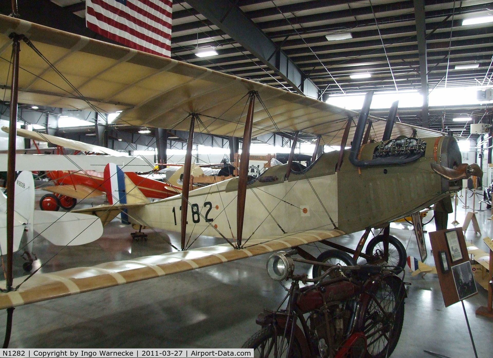 N1282, 1917 Curtiss JN-4D Jenny C/N 1, Curtiss JN-4D at the Western Antique Aeroplane and Automobile Museum, Hood River OR