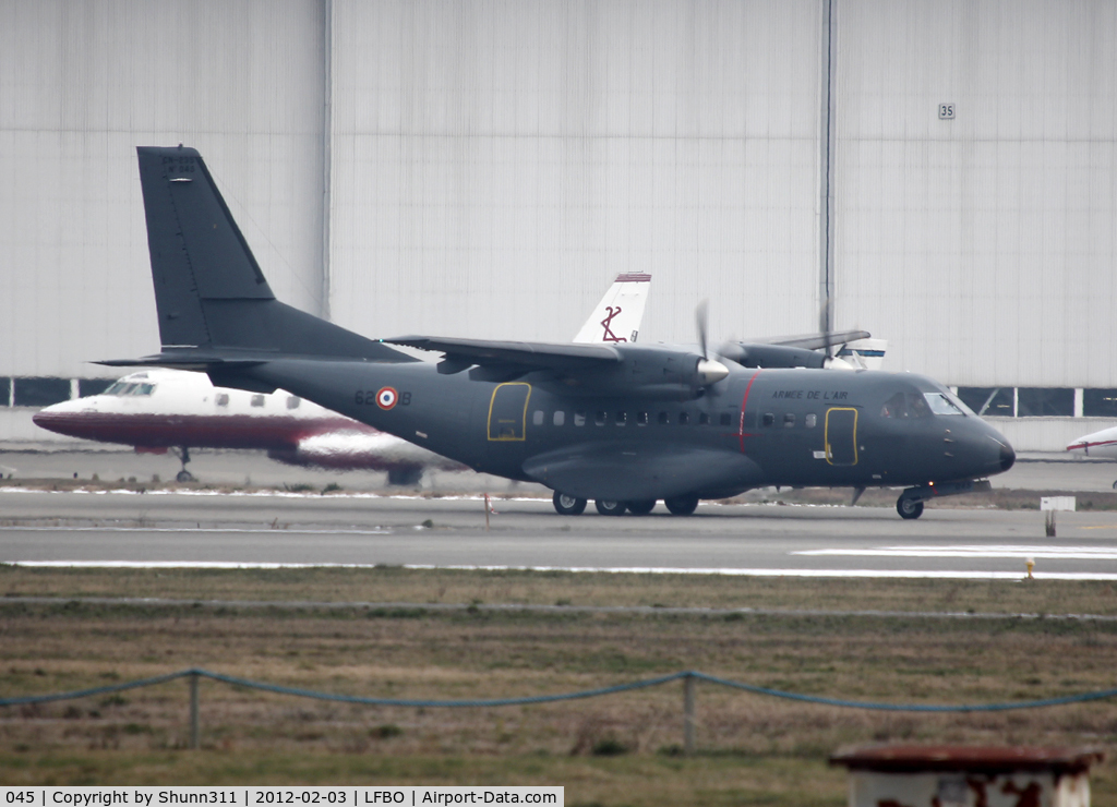 045, Airtech CN-235-200M C/N C045, Taxiing to the General Aviation area...