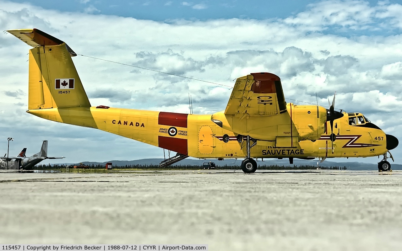 115457, 1967 De Havilland Canada CC-115 Buffalo C/N 11, transient at CFB Goose Bay