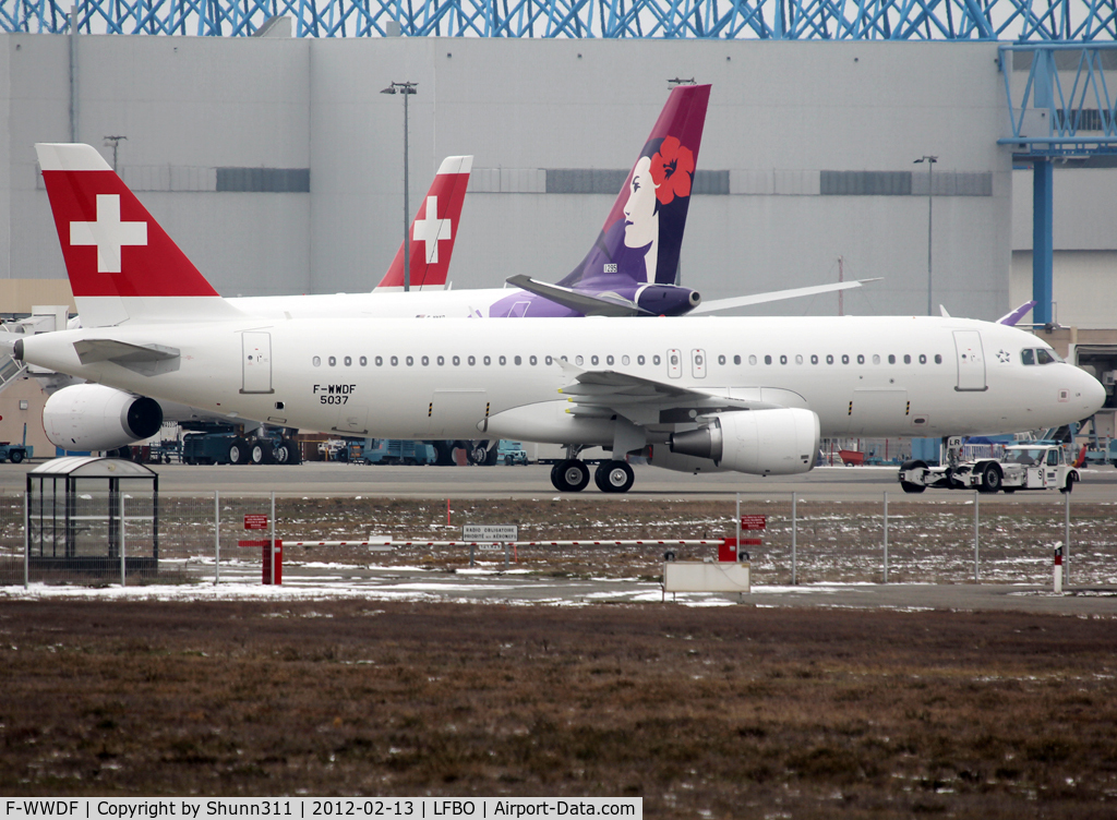 F-WWDF, 2012 Airbus A320-214 C/N 5037, C/n 5037 - To be HB-JLR