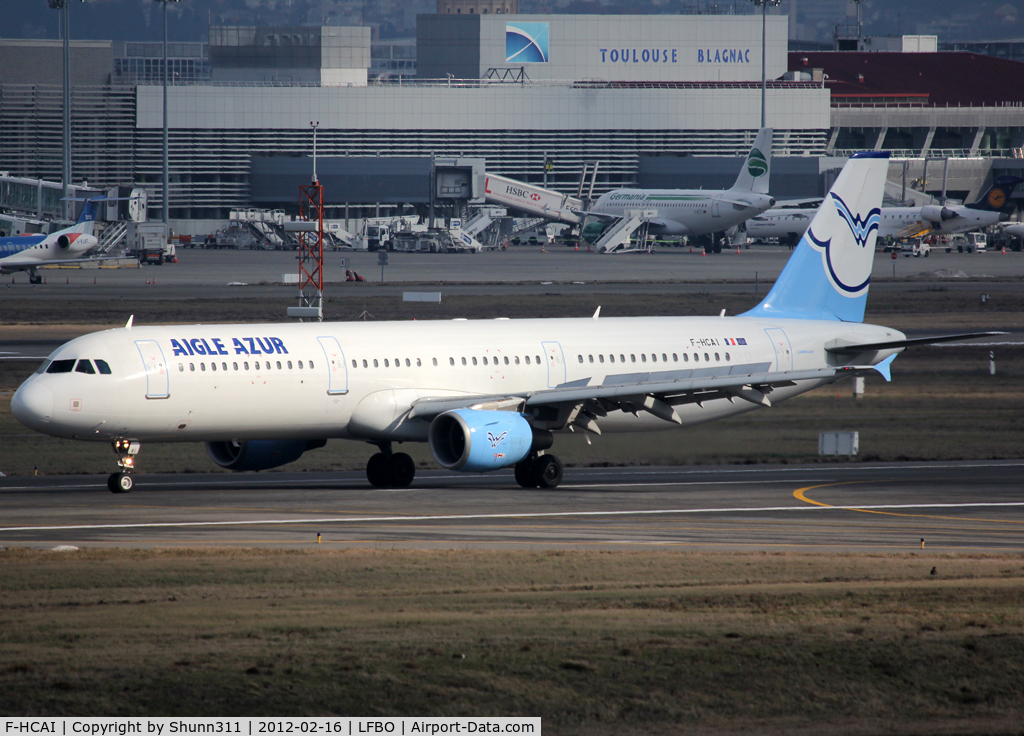 F-HCAI, 2001 Airbus A321-211 C/N 1451, Lading rwy 32L