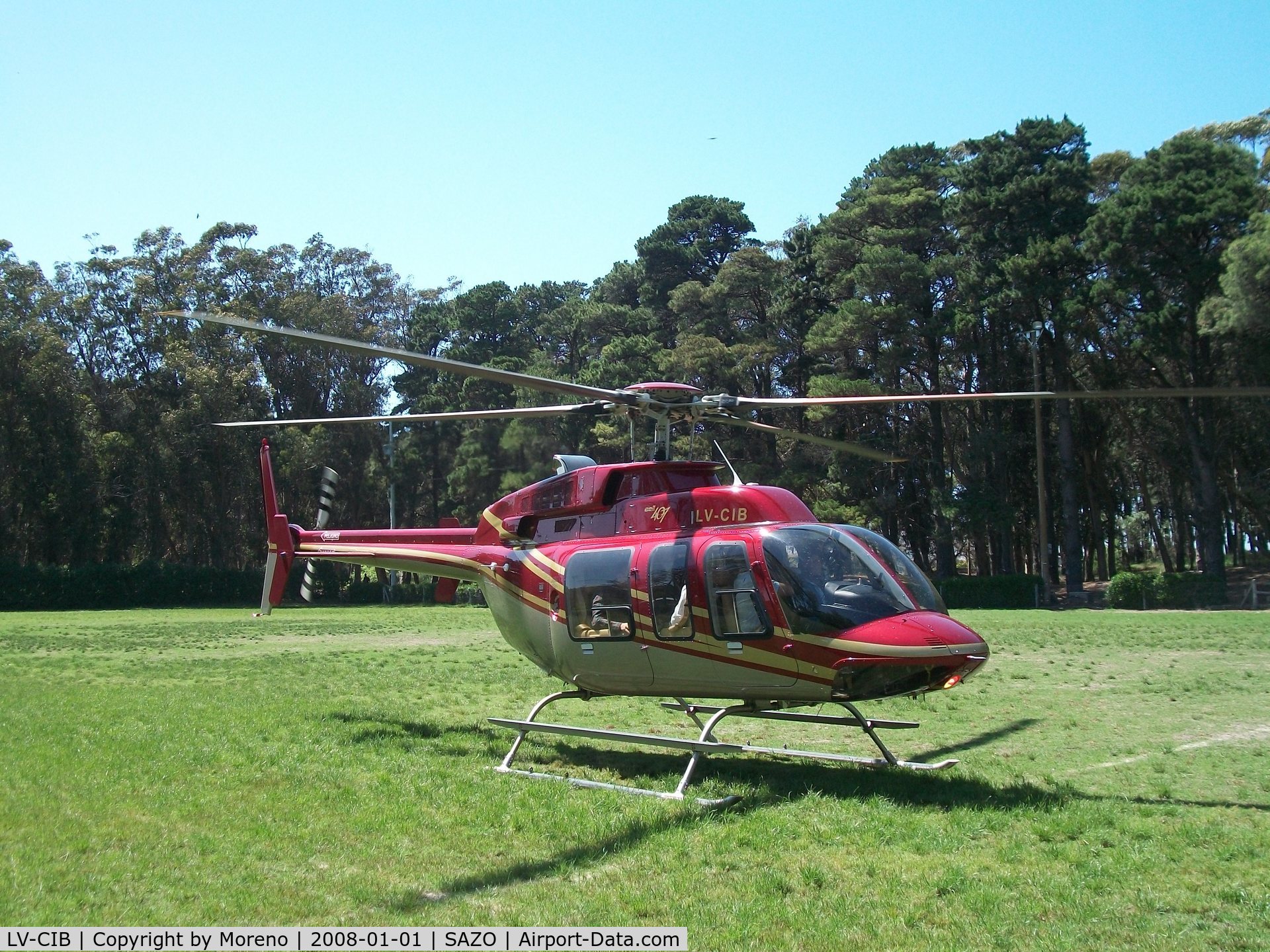 LV-CIB, Bell 407 C/N 53998, Este helicoptero es de Claudio Cirigliano
