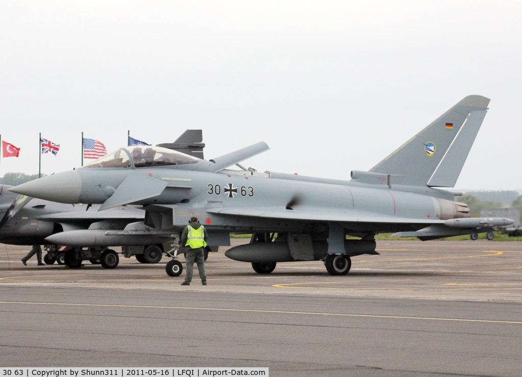 30 63, Eurofighter EF-2000 Typhoon S C/N GS046, Participant of the NATO Tiger Meet 2011