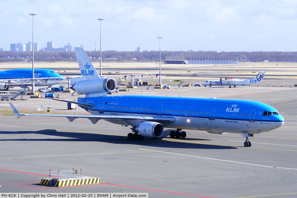 PH-KCK, 1997 McDonnell Douglas MD-11 C/N 48564, KLM Royal Dutch Airlines