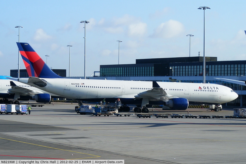 N821NW, 2007 Airbus A330-323 C/N 0865, Delta Airlines