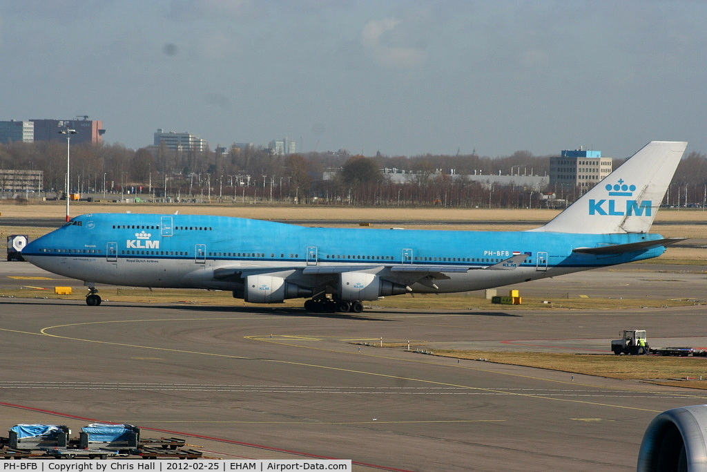 PH-BFB, 1989 Boeing 747-406 C/N 24000, KLM Royal Dutch Airlines