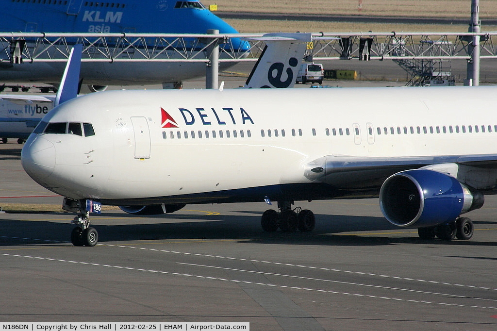 N186DN, 1995 Boeing 767-332 C/N 27962, Delta Airlines