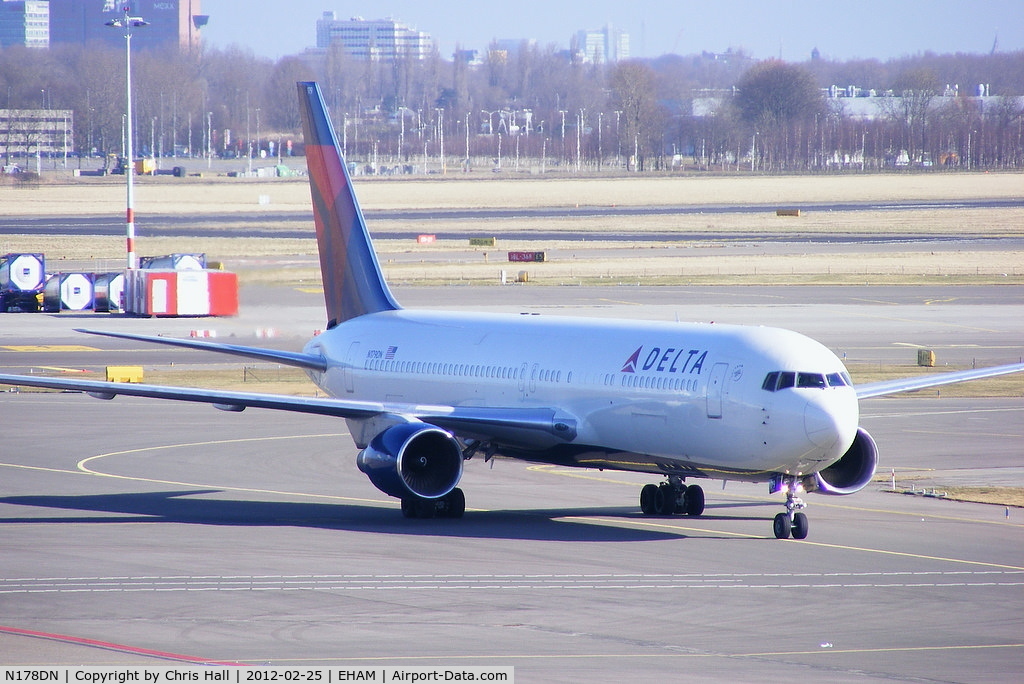 N178DN, 1991 Boeing 767-332 C/N 25143, Delta Airlines