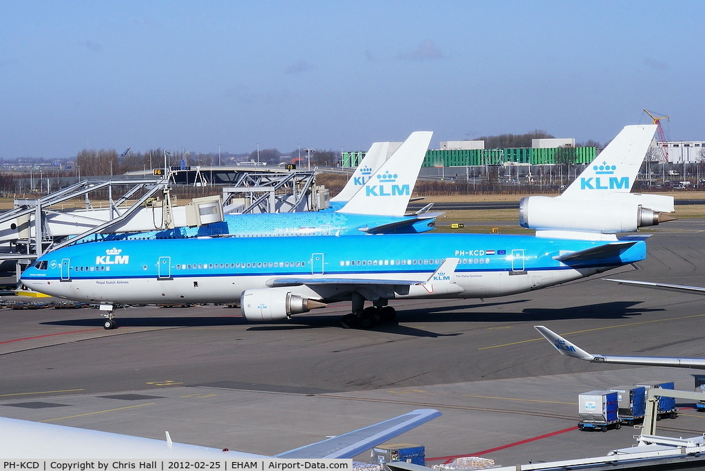 PH-KCD, 1994 McDonnell Douglas MD-11 C/N 48558, KLM Royal Dutch Airlines