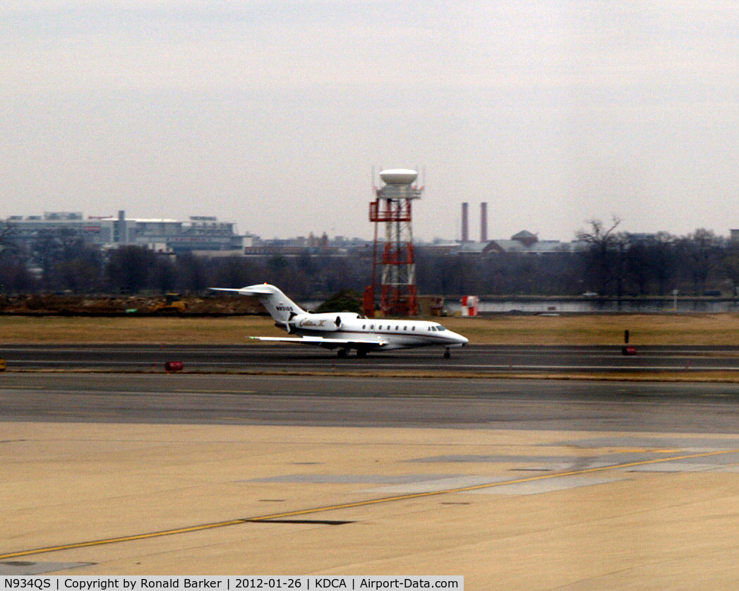 N934QS, 1997 Cessna 750 Citation X Citation X C/N 750-0034, DCA, VA