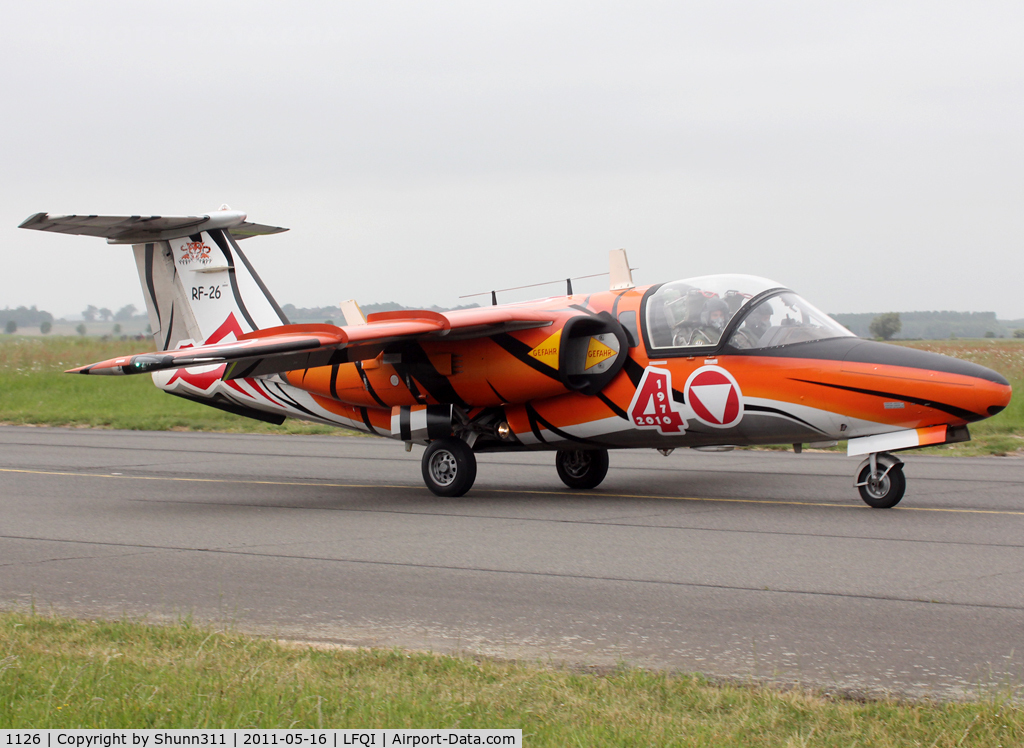 1126, Saab 105OE C/N 105426, Participant of the Tiger Meet 2011... Special Tiger c/s...