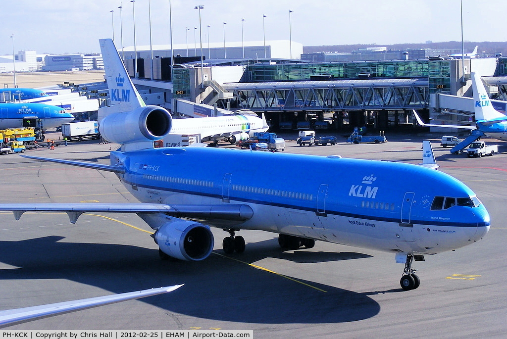 PH-KCK, 1997 McDonnell Douglas MD-11 C/N 48564, KLM Royal Dutch Airlines