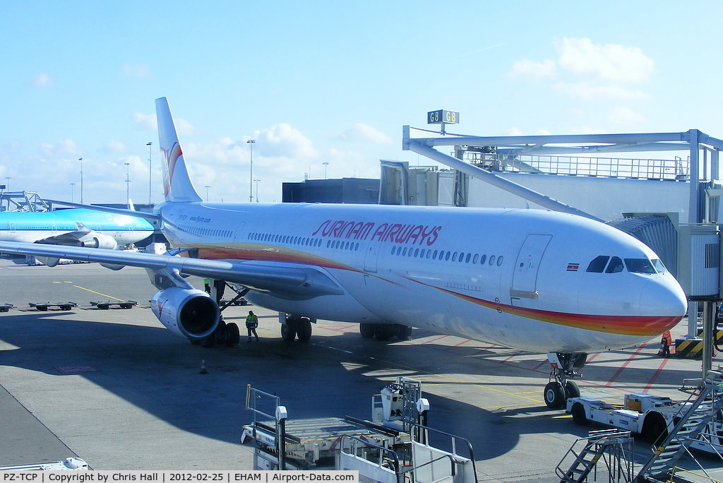 PZ-TCP, 1994 Airbus A340-312 C/N 049, Surinam Airways