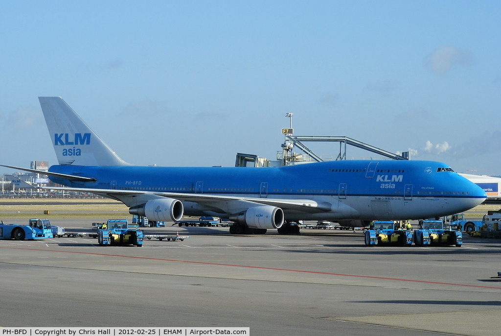PH-BFD, 1989 Boeing 747-406BC C/N 24001, KLM Royal Dutch Airlines