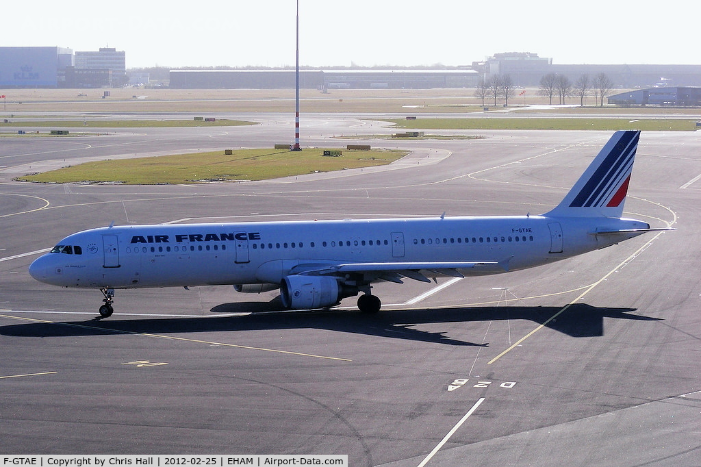 F-GTAE, 1998 Airbus A321-211 C/N 0796, Air France