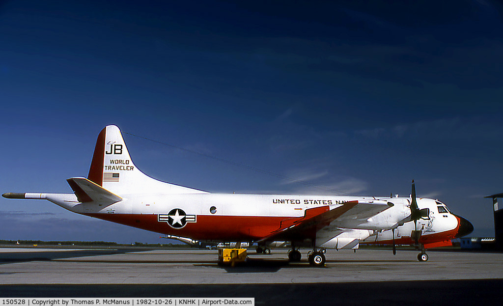 150528, Lockheed UP-3A Orion C/N 185-5054, A/C displaying the markings of VXN-8, noseart:  