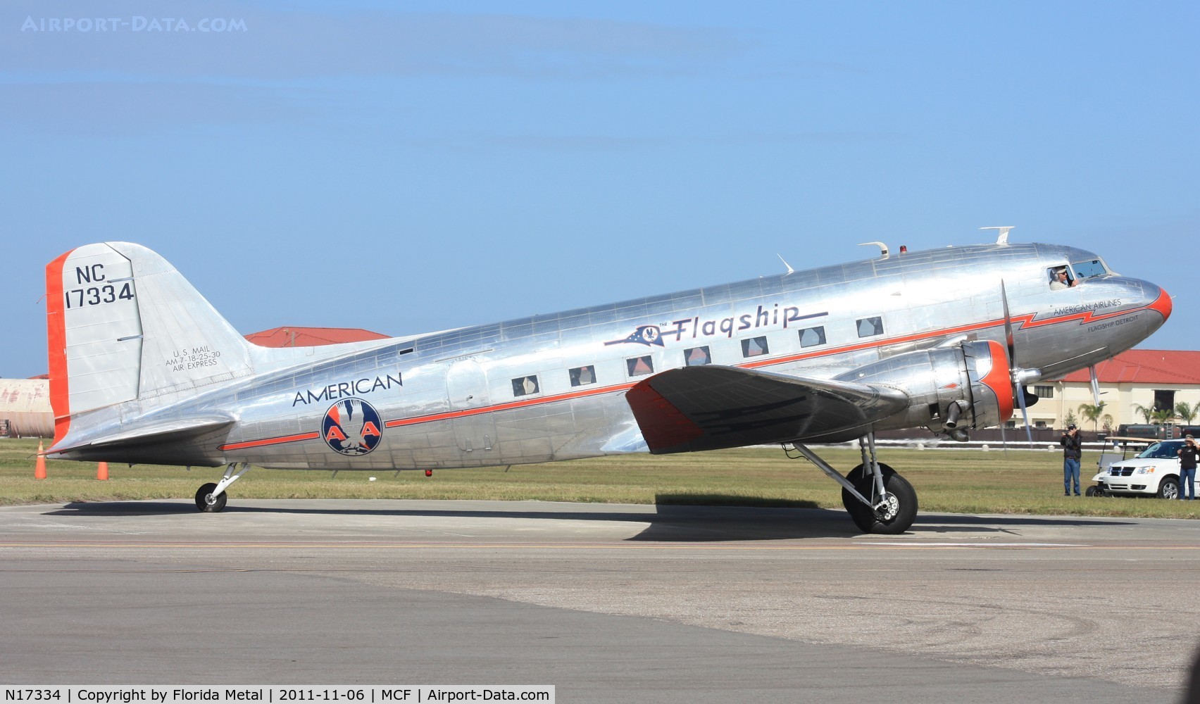 N17334, 1937 Douglas DC-3-178 C/N 1920, Flagship Detroit