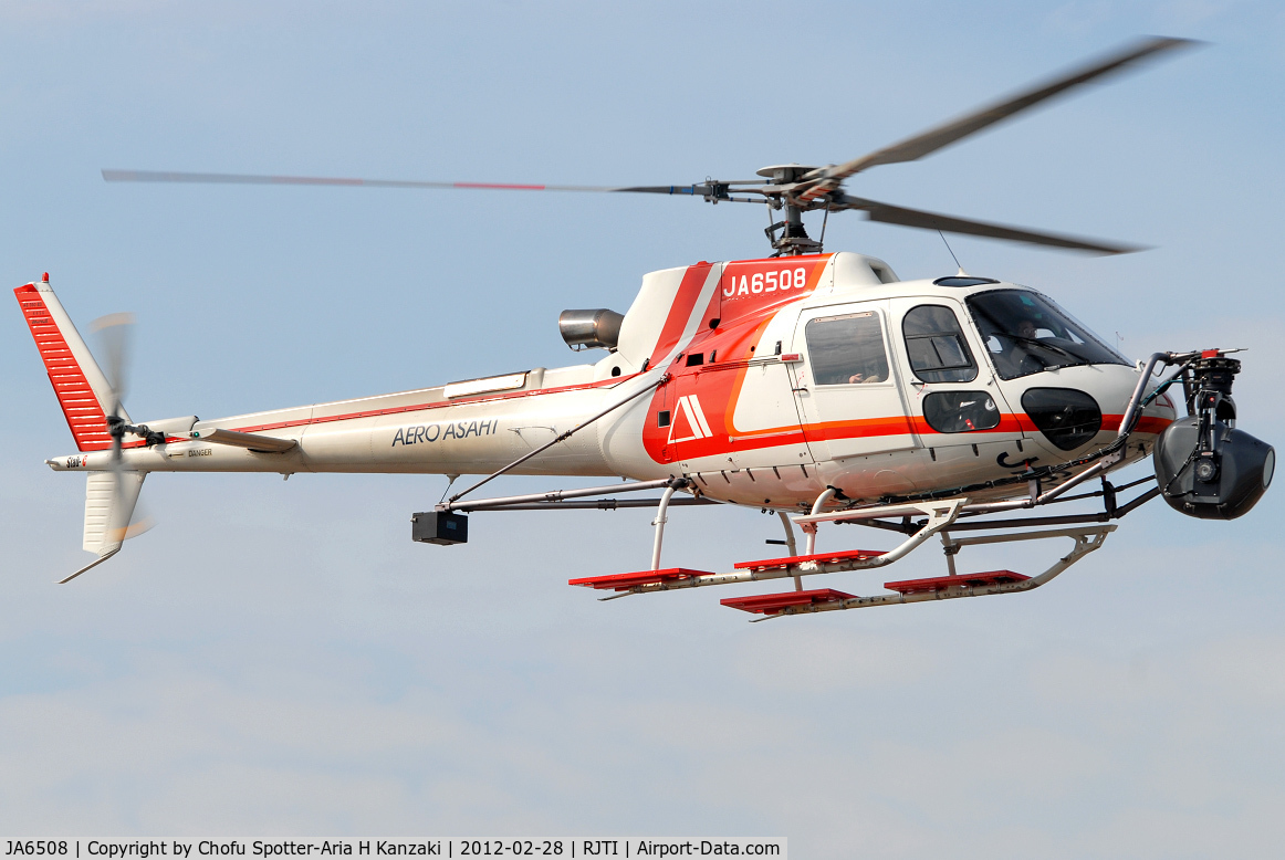 JA6508, 2008 Eurocopter AS-350B-3 Ecureuil Ecureuil C/N 4456, NikonD200+TAMRON SP AF 70-200mm F/2.8 Di LD [IF]