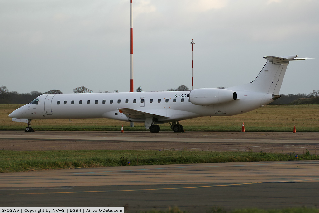 G-CGWV, 2000 Embraer ERJ-145MP (EMB-145MP) C/N 145362, Parked for day