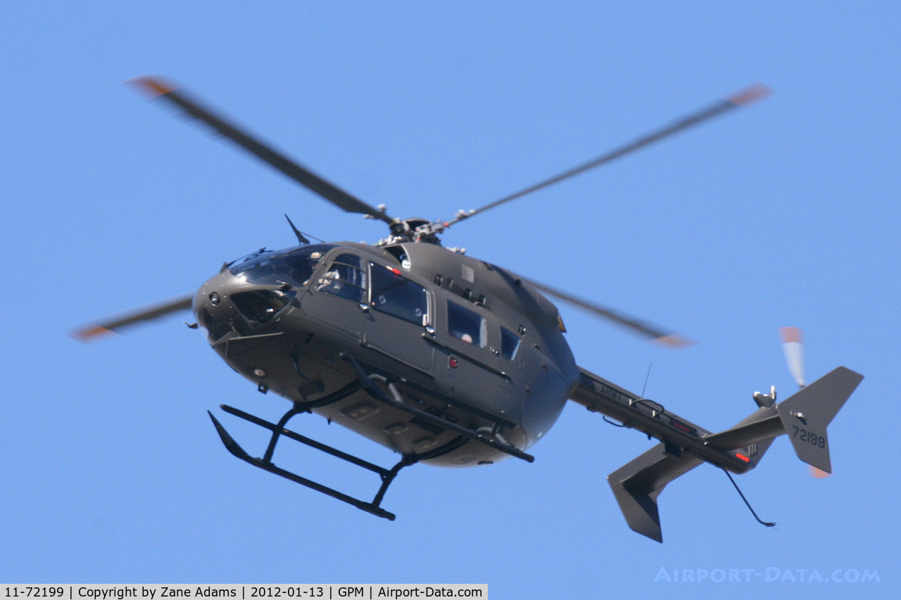 11-72199, 2011 Eurocopter UH-72A Lakota C/N 9462, UH-72 Lakota departing Grand Prairie Municipal