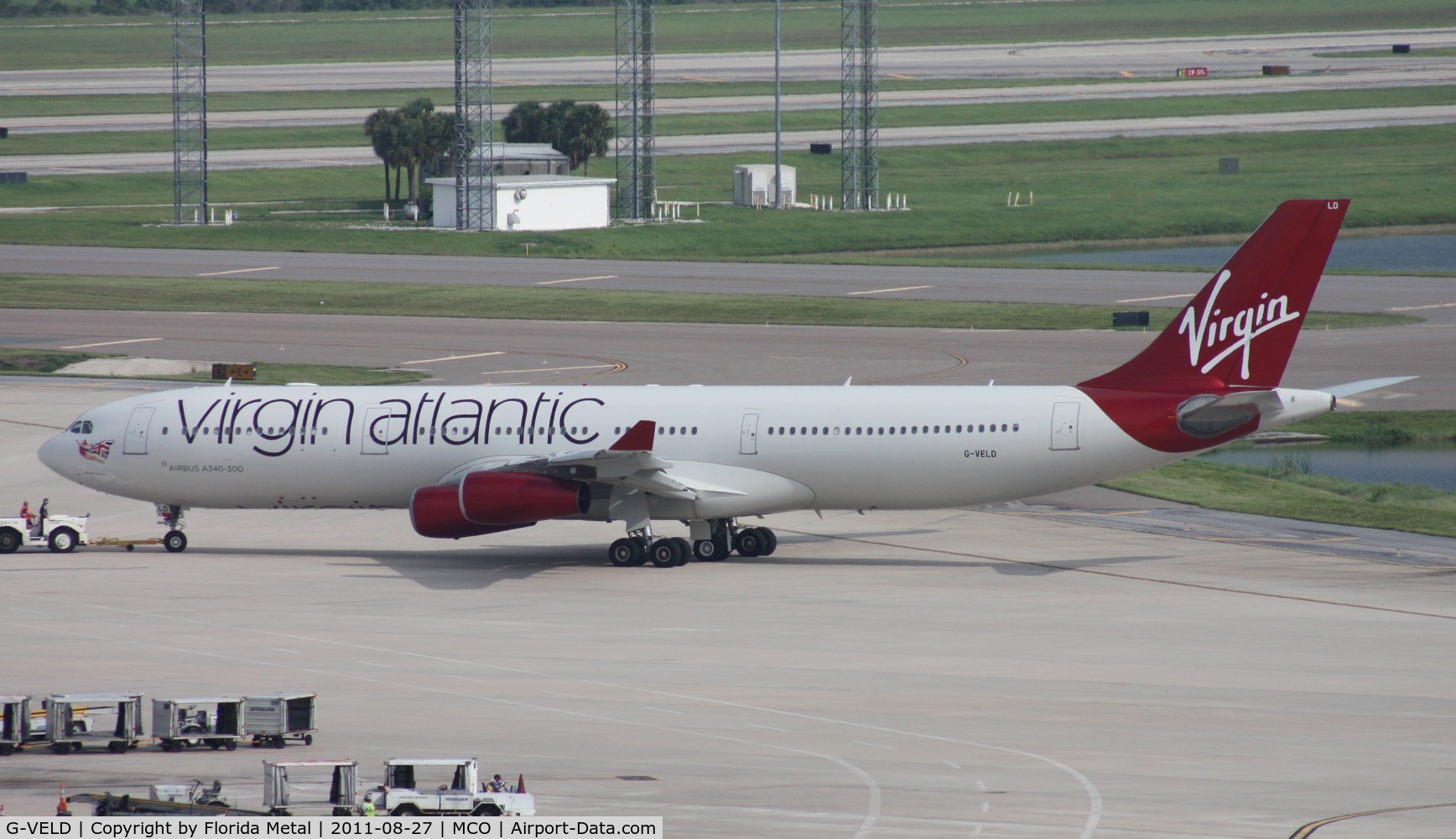 G-VELD, 1998 Airbus A340-313X C/N 214, Virgin A340